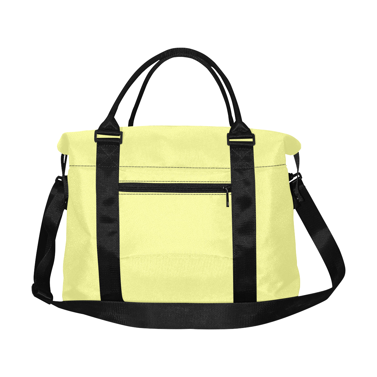 color canary yellow Large Capacity Duffle Bag (Model 1715)
