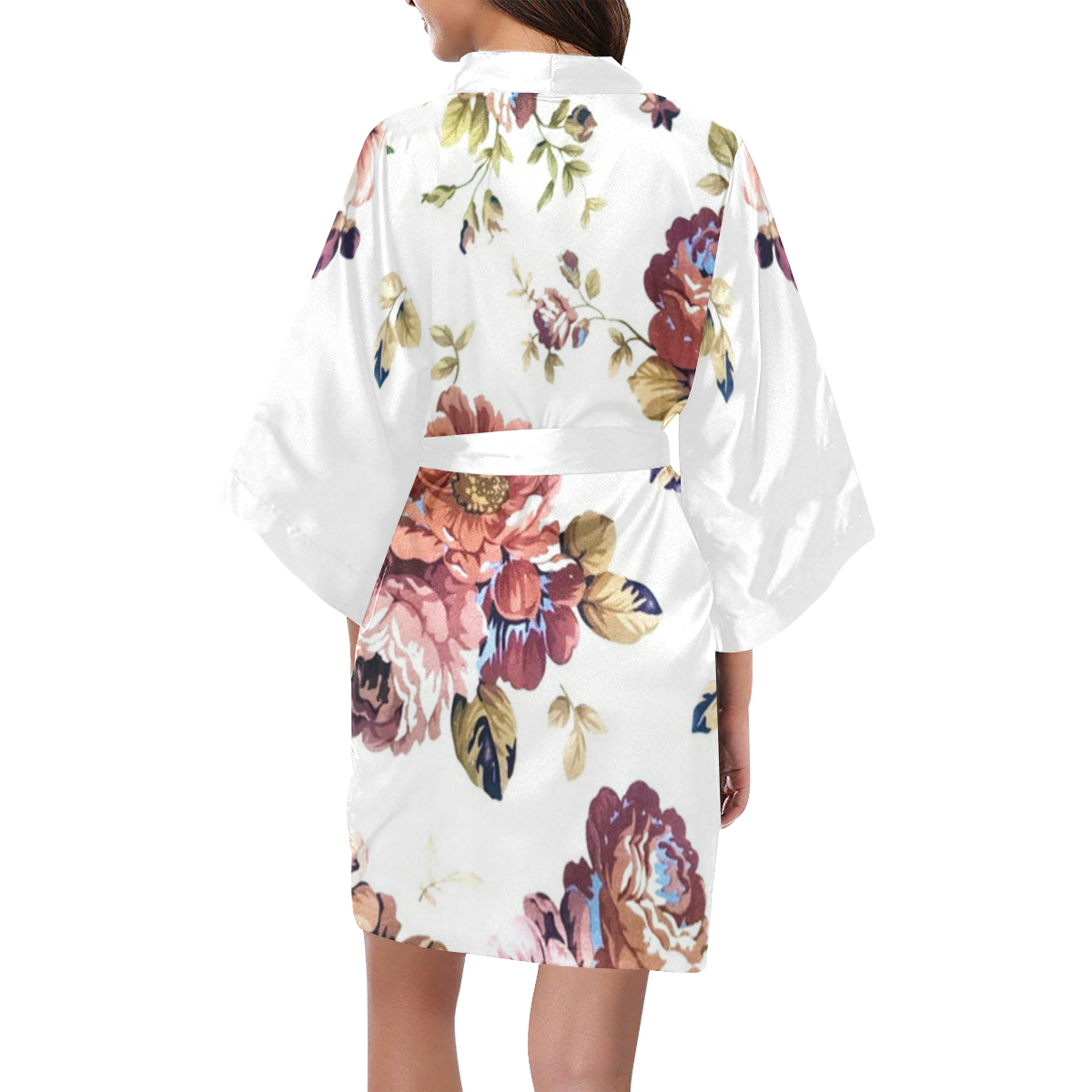 Rose Garden Kimono Robe