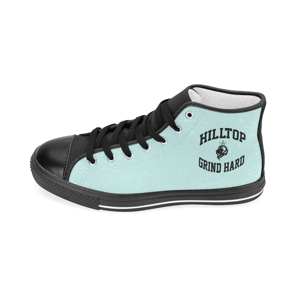 Mint HillTop Men’s Classic High Top Canvas Shoes (Model 017)
