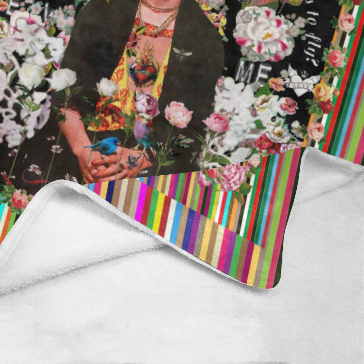 Frida Incognito Ultra-Soft Micro Fleece Blanket 50"x60"