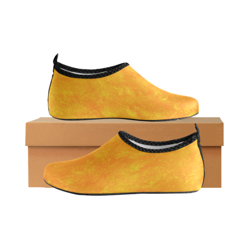 Sunshine Orange Women's Slip-On Water Shoes (Model 056)