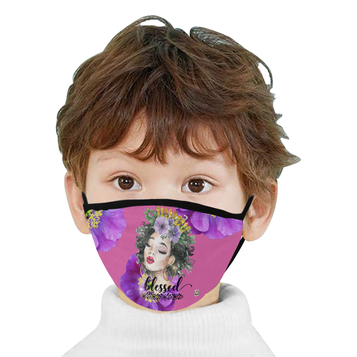 Fairlings Delight's The Word Collection- Blessed 53086a9 Mouth Mask