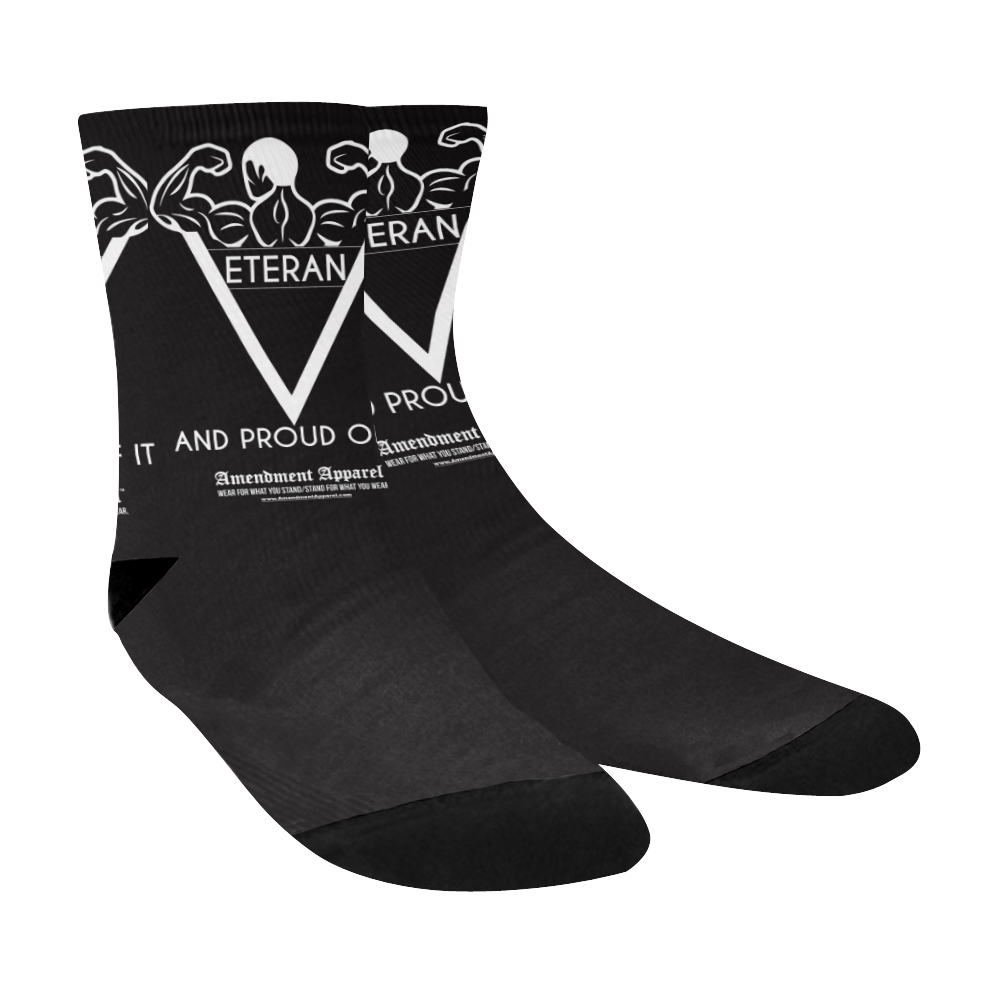 Proud Veteran Male Crew Socks Crew Socks