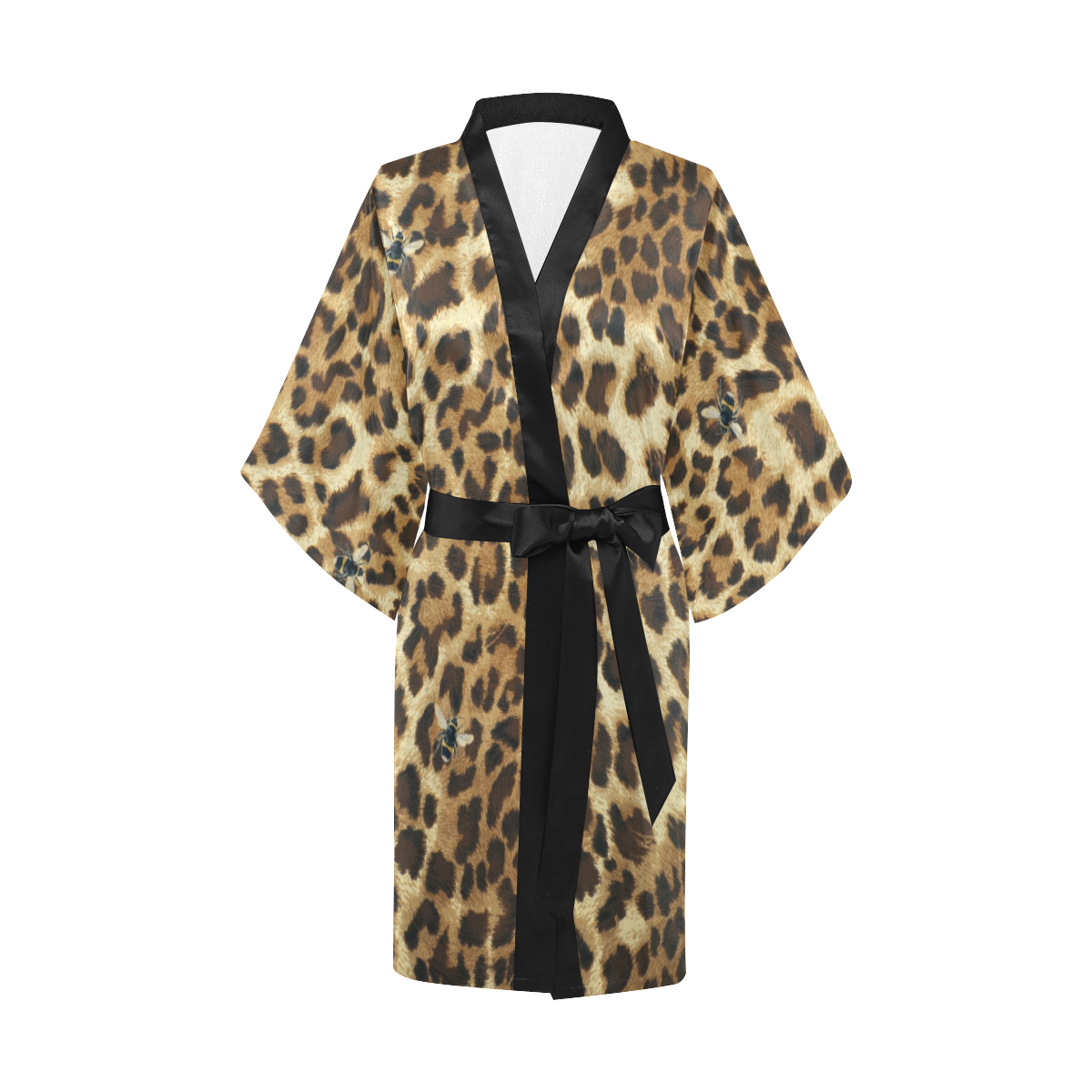 Buzz Leopard Kimono Robe