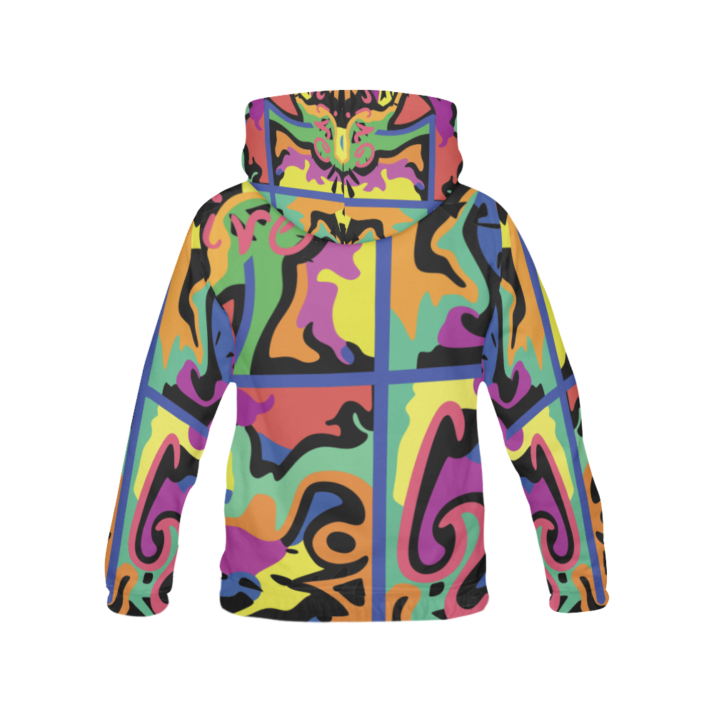 L4G HOODIE 4 WOMEN All Over Print Hoodie for Women (USA Size) (Model H13)