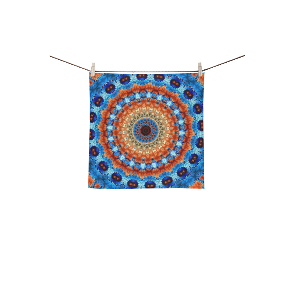 Kaleidoscope Square Towel 13“x13”