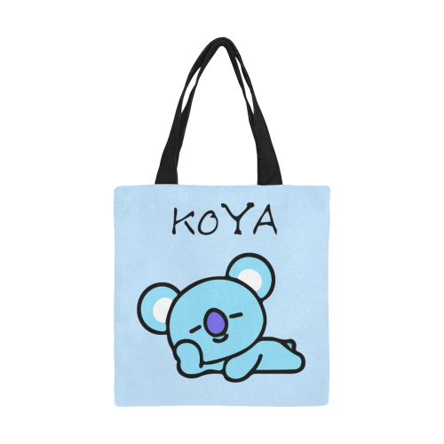 Koya All Over Print Canvas Tote Bag/Small (Model 1697)