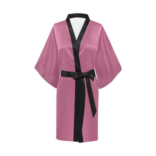 Burgundy and Maroon Ombre Kimono Robe