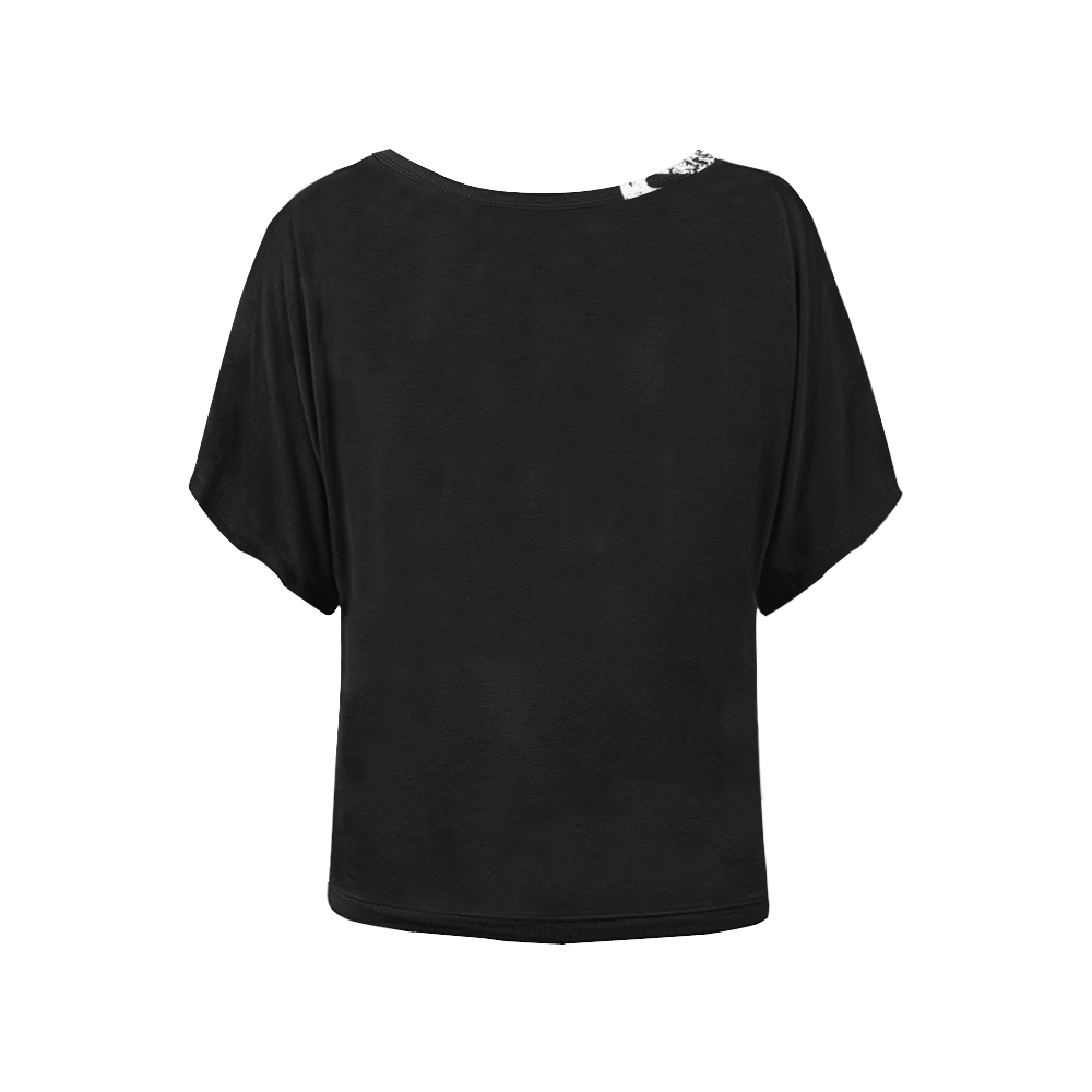 Herbivore (vegan) Women's Batwing-Sleeved Blouse T shirt (Model T44)