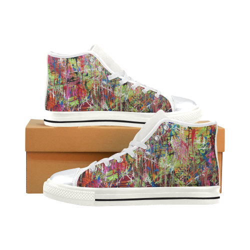 Freedom High Top Canvas Shoes for Kid (Model 017)