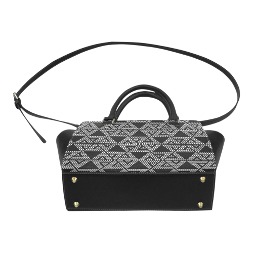 Polka Dots Party Classic Shoulder Handbag (Model 1653)