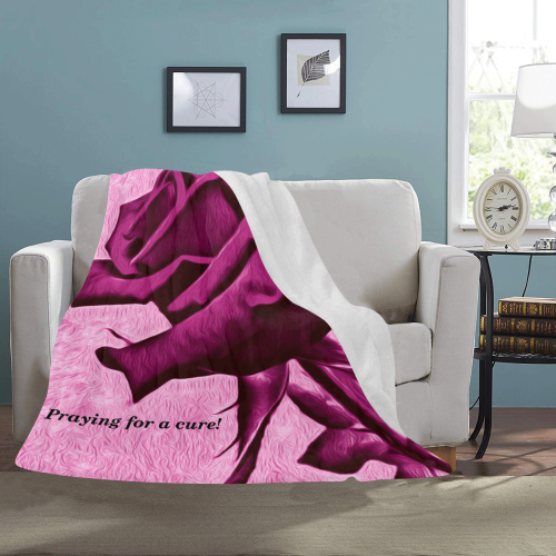 OCT CURE Ultra-Soft Micro Fleece Blanket 50"x60"