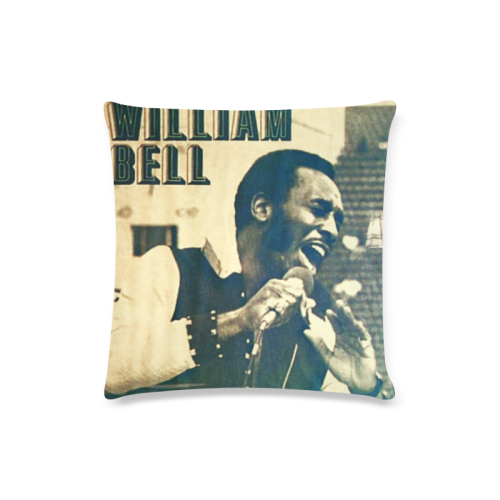 William Bell Wattstax Custom Zippered Pillow Case 16"x16"(Twin Sides)