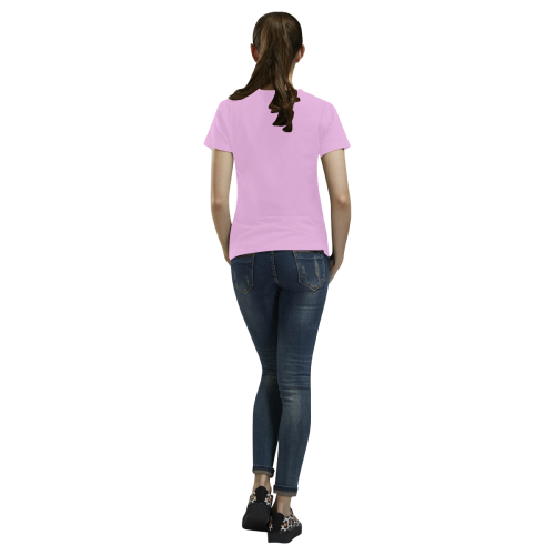 Summer All Over Print T-Shirt for Women (USA Size) (Model T40)
