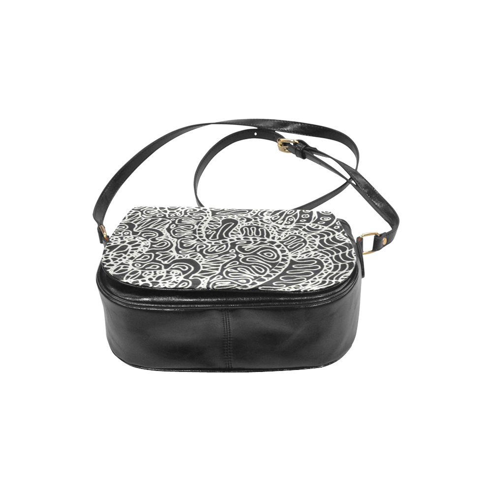 Doodle Style G361 Classic Saddle Bag/Small (Model 1648)