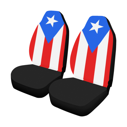 Puerto Rico Flag Car Seat Covers (Set of 2)