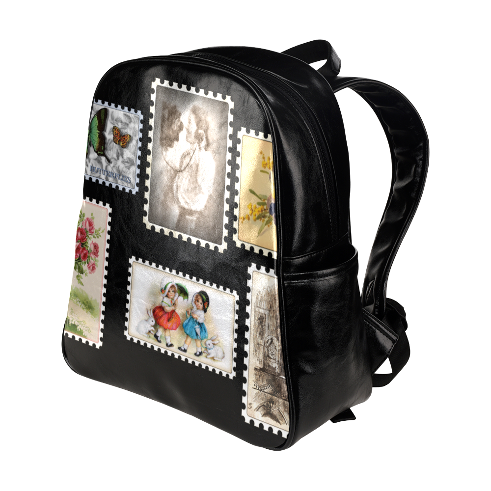bag Multi-Pockets Backpack (Model 1636)