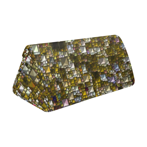Sparkling and glittering, golden by JamColors Custom Foldable Glasses Case