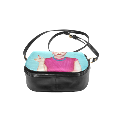 FRIDA IN THE PINK Classic Saddle Bag/Small (Model 1648)