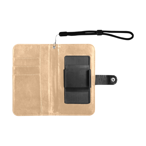mandala earth Flip Leather Purse for Mobile Phone/Small (Model 1704)