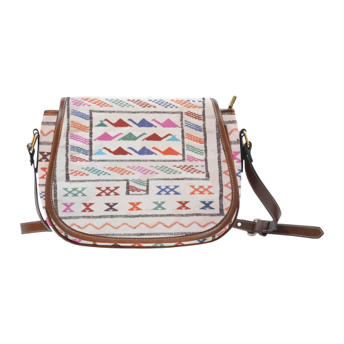 Berber inspiration bag Saddle Bag/Large (Model 1649)