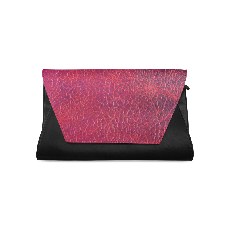 CRACKED LEATHER 2 Clutch Bag (Model 1630)
