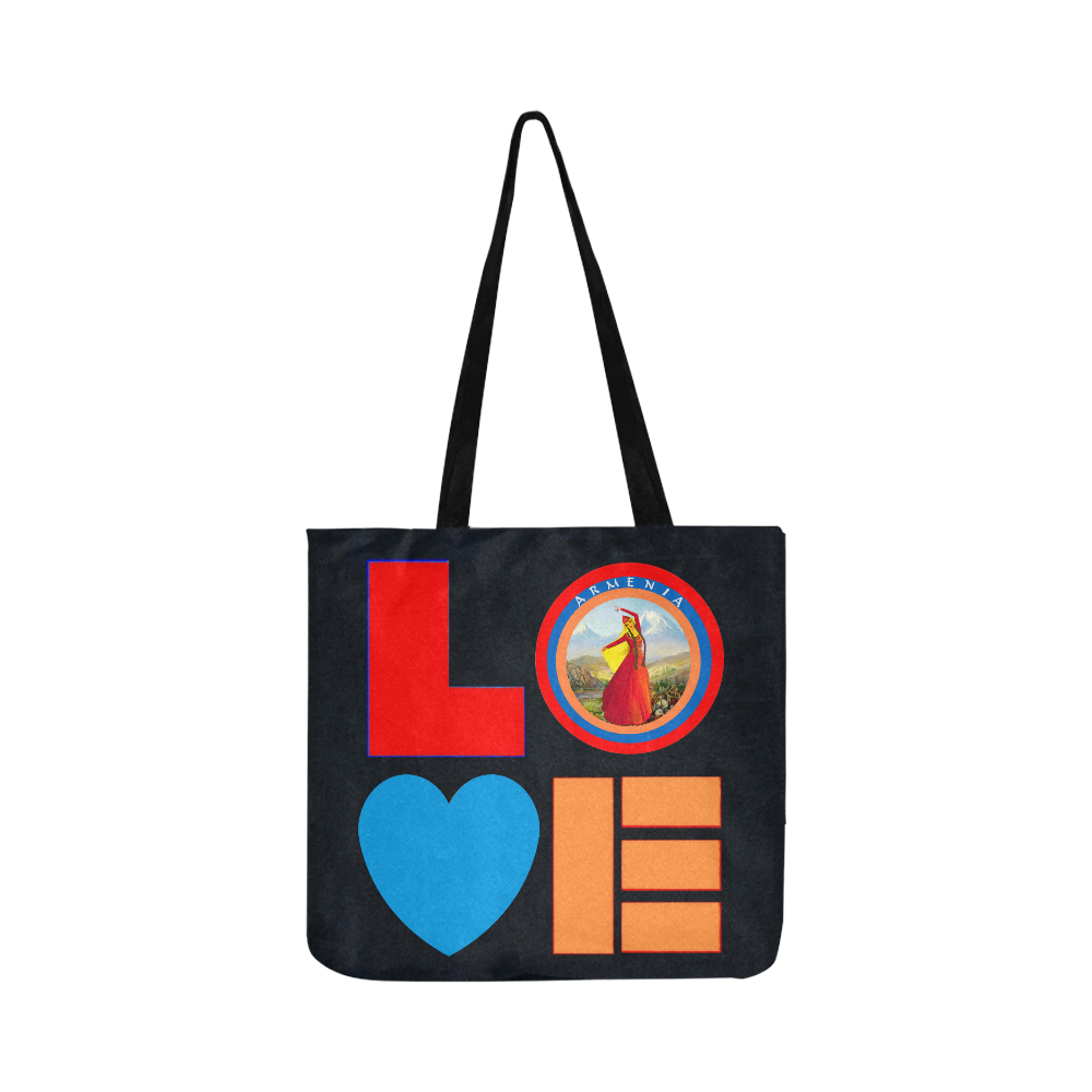 Love Armenia Reusable Shopping Bag Model 1660 (Two sides)