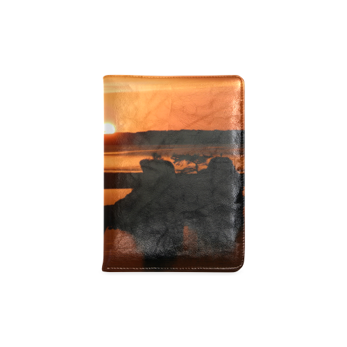 three rocks sunset Custom NoteBook A5