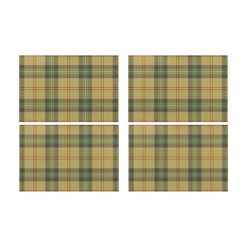 Saskatchewan tartan Placemat 12’’ x 18’’ (Set of 4)