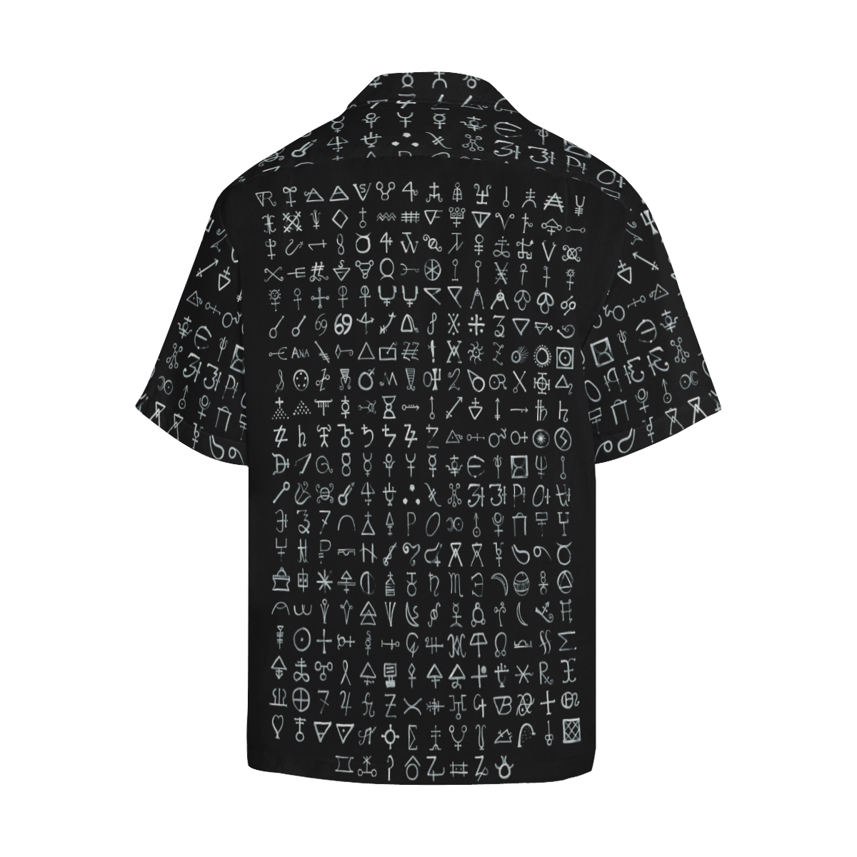 Alchemy Alchemical Runes Symbols Inverted Wetdryvac Hawaiian Shirt (Model T58)