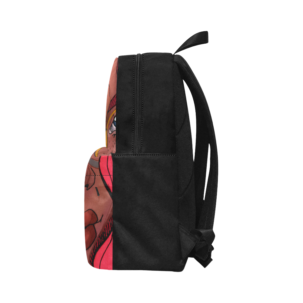 Aziza_Andre Feelin Pink Unisex Classic Backpack (Model 1673)