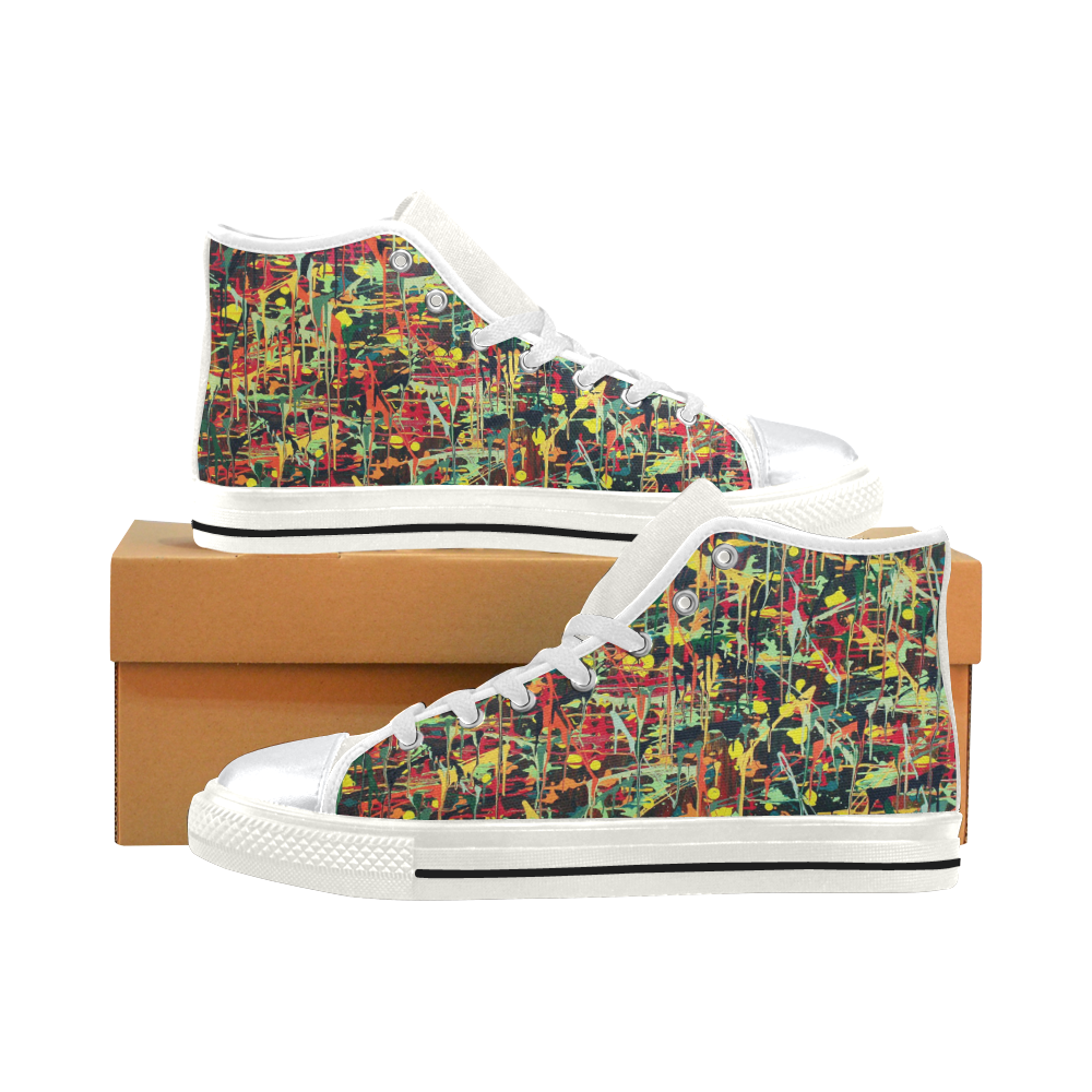 Irma High Top Canvas Shoes for Kid (Model 017)