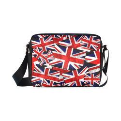 Union Jack British UK Flag Classic Cross-body Nylon Bags (Model 1632)