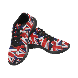 Union Jack British UK Flag Women’s Running Shoes (Model 020)