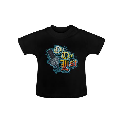 On The List Official Microphone Logo T-Shirt Baby's Baby Classic T-Shirt (Model T30)