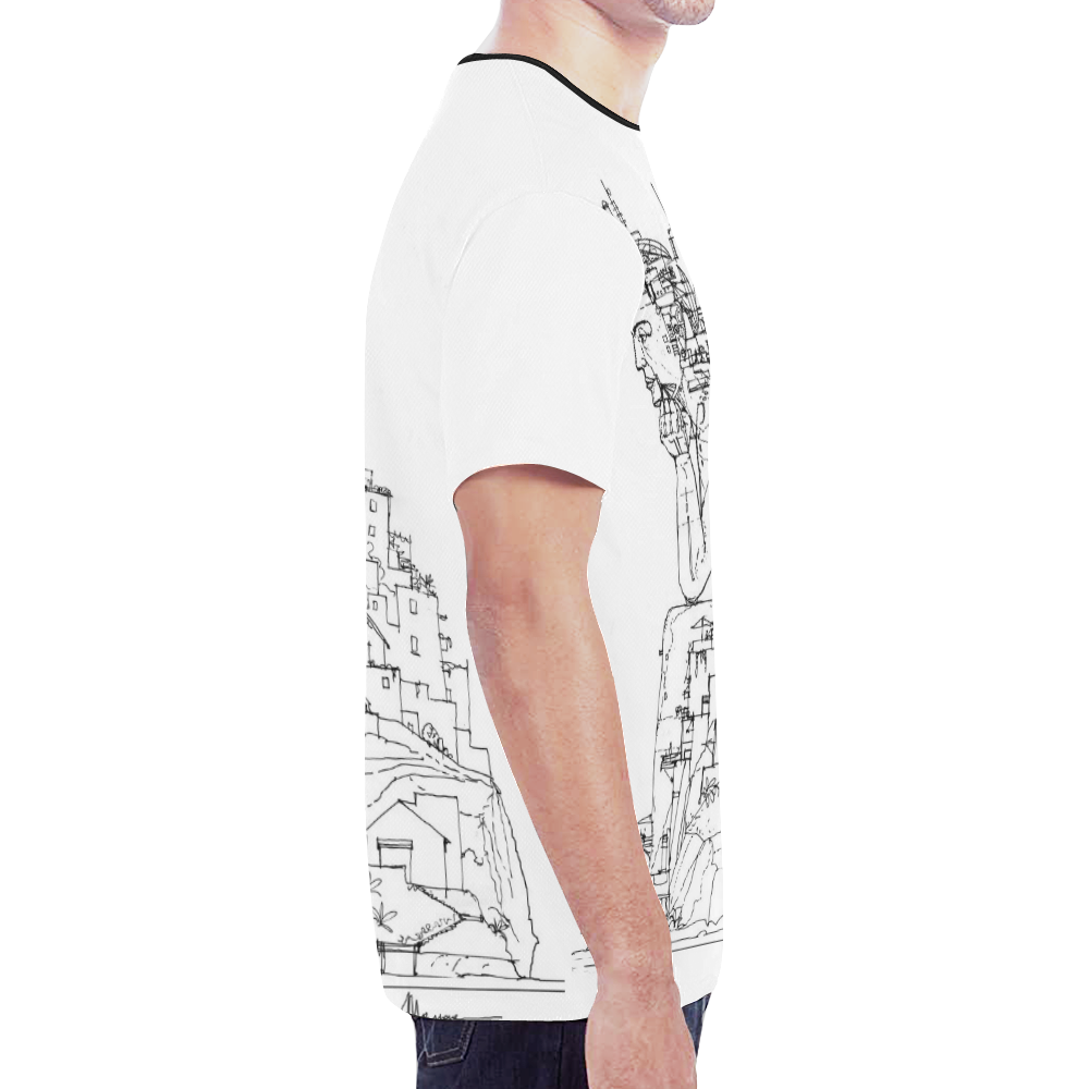 15573030 New All Over Print T-shirt for Men (Model T45)