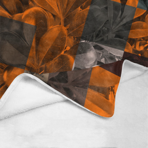 Foliage Patchwork #9 - Jera Nour Ultra-Soft Micro Fleece Blanket 60"x80"