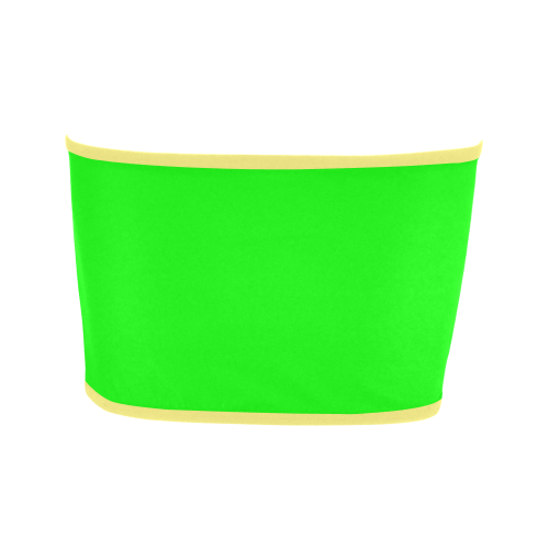 Bright Neon Green / Yellow Bandeau Top