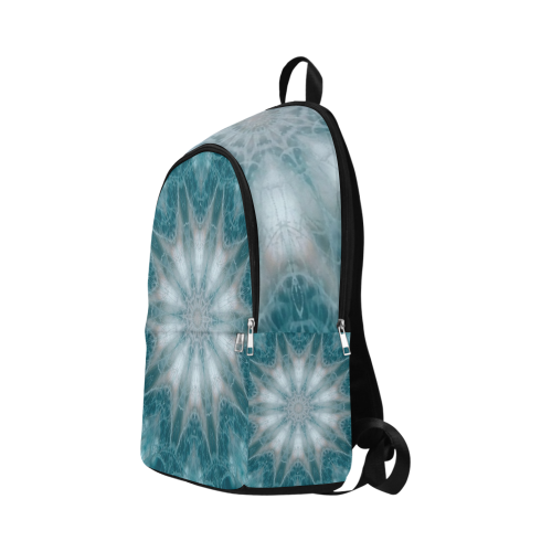 Mandala - Green, White, Rose Fabric Backpack for Adult (Model 1659)