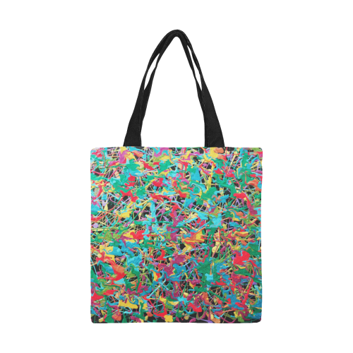 Occupied All Over Print Canvas Tote Bag/Small (Model 1697)