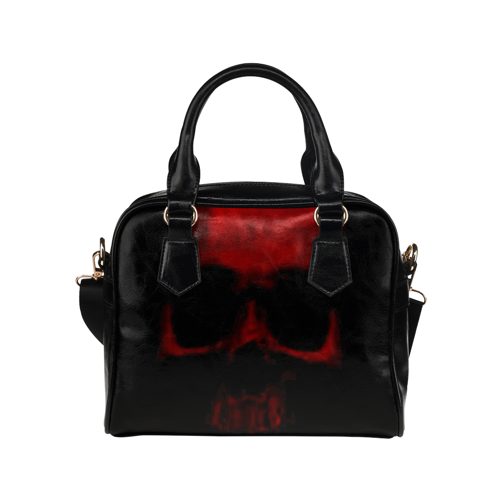 Awesome Wicked Skull Horror Demon Design Darkstar Shoulder Handbag (Model 1634)