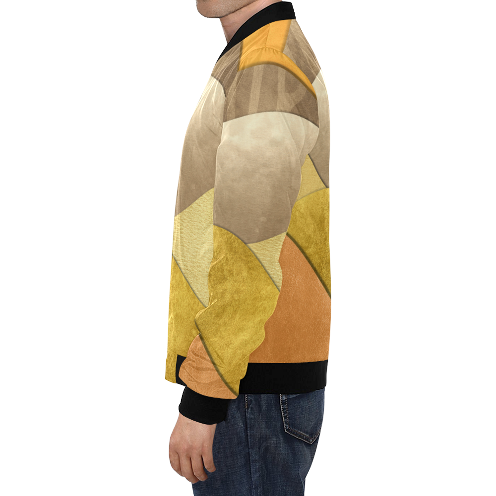 sun space #modern #art All Over Print Bomber Jacket for Men (Model H19)