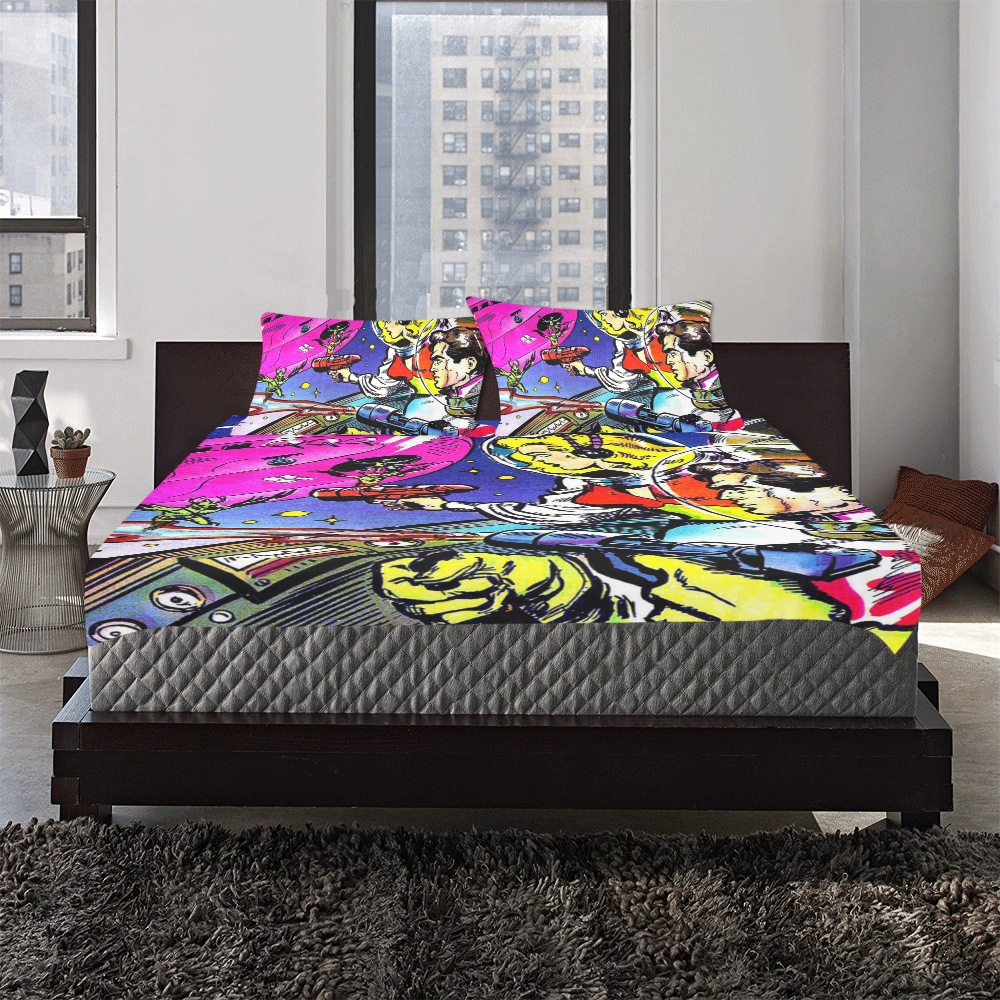 Battle in Space 2 3-Piece Bedding Set