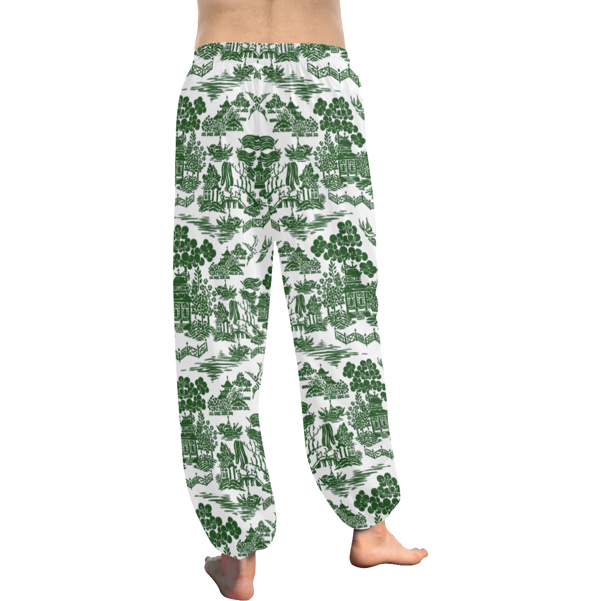 chinese scenery pattern Women's All Over Print Harem Pants (Model L18)