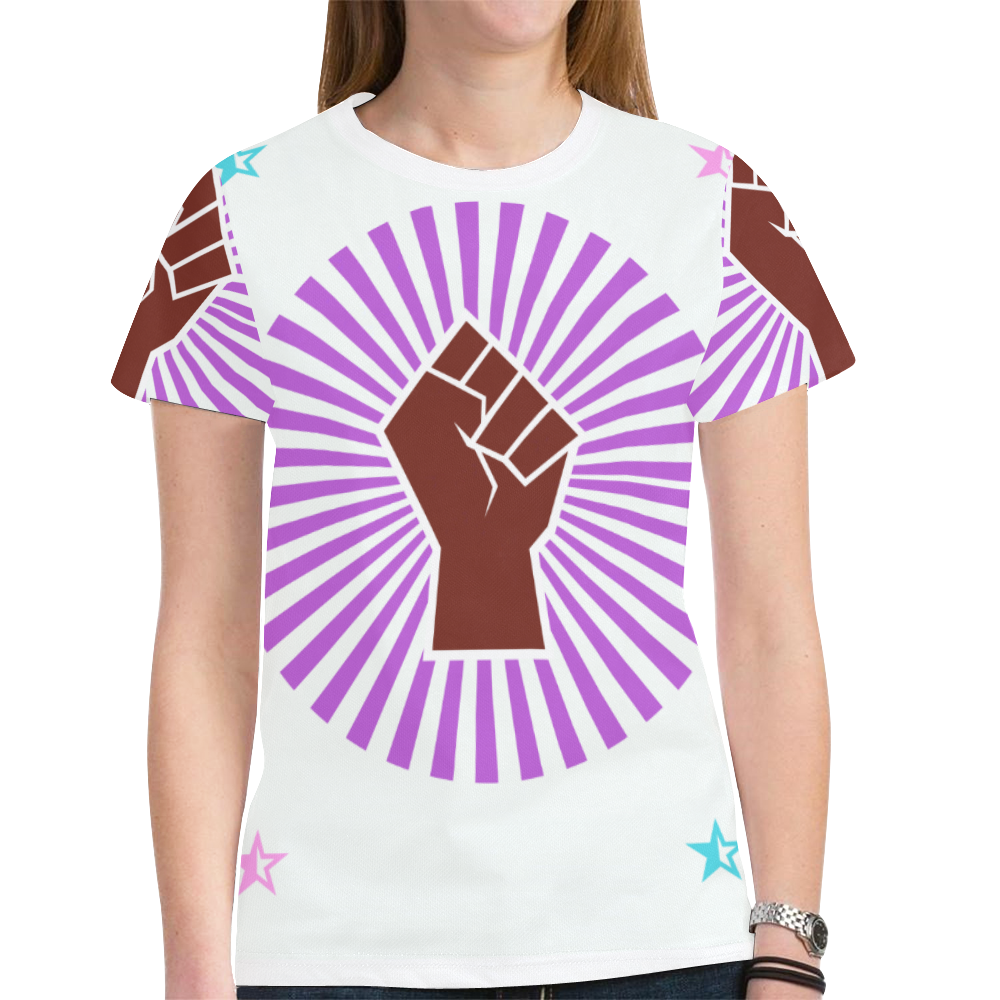 Pride New All Over Print T-shirt for Women (Model T45)