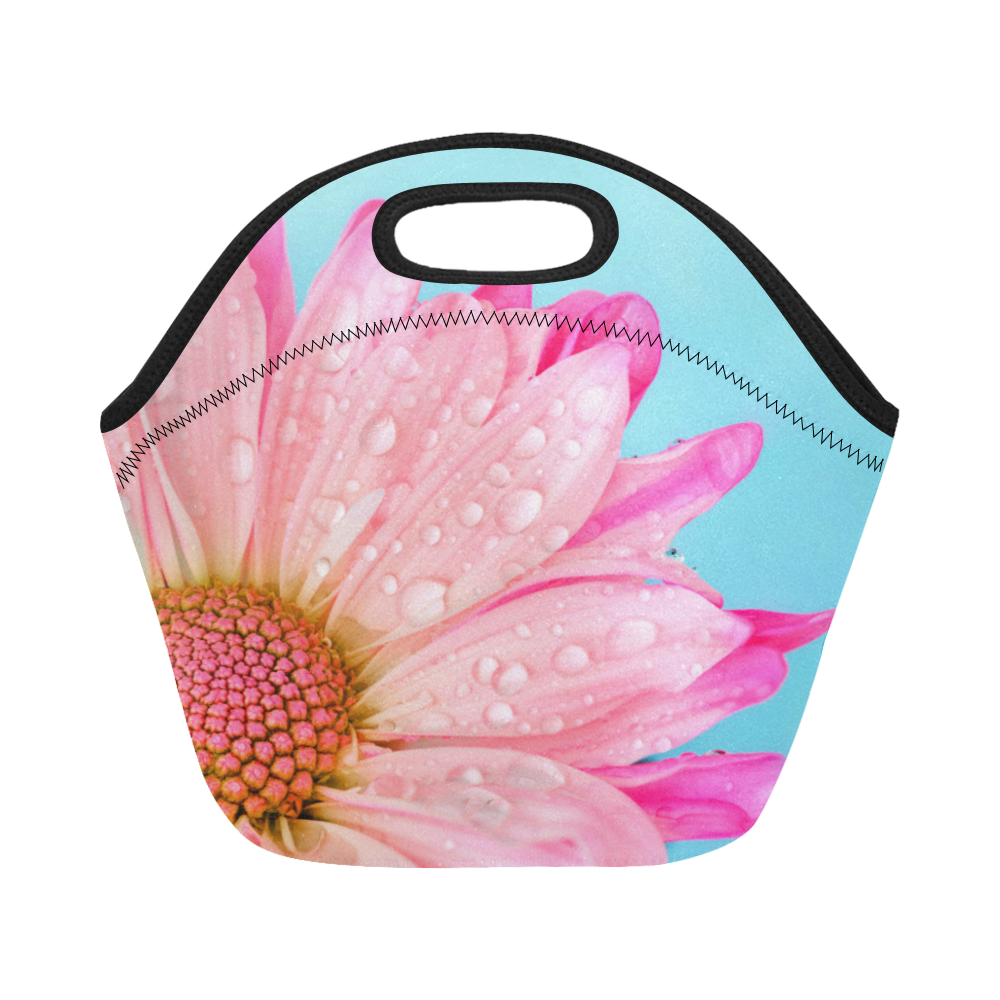 Flower Neoprene Lunch Bag/Small (Model 1669)