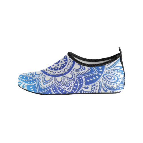 MANDALA LOTUS FLOWER Women's Slip-On Water Shoes (Model 056)