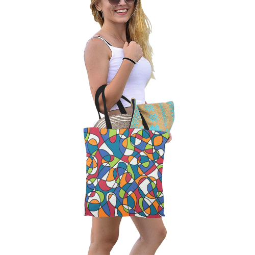 Inspiration All Over Print Canvas Tote Bag/Small (Model 1697)