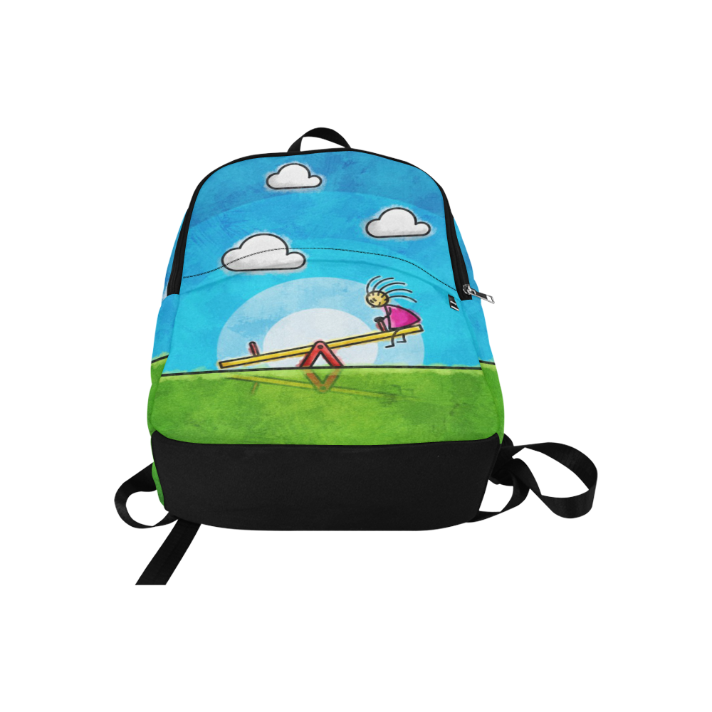 Imaginary Friend Fabric Backpack for Adult (Model 1659)