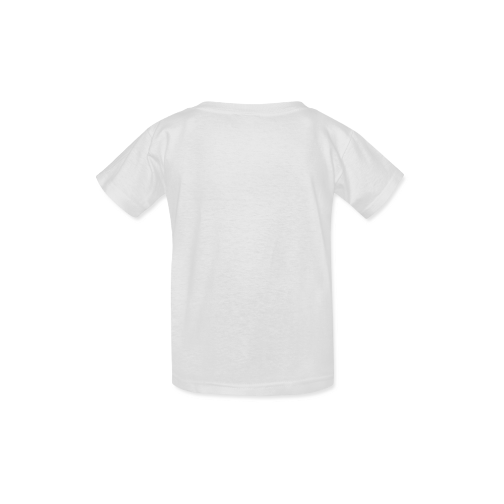 Football Lion White Kid's  Classic T-shirt (Model T22)